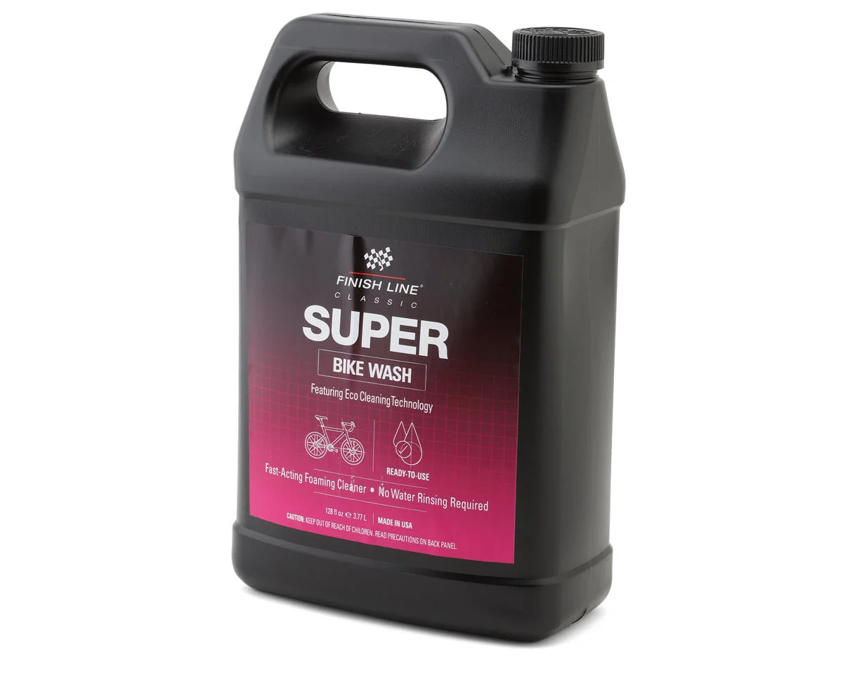 Finish Line Super Bike Wash Spray Bottle (Jug) (1 Gallon)